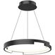 Anello Minor LED 19 inch Black Pendant Ceiling Light